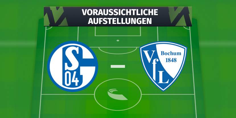 FC Schalke 04 – VfL Bochum: Die voraussichtlichen Aufstellungen