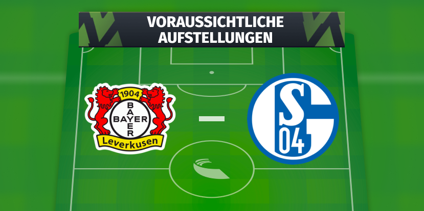 Bayer Leverkusen – FC Schalke 04: Die voraussichtlichen Aufstellungen